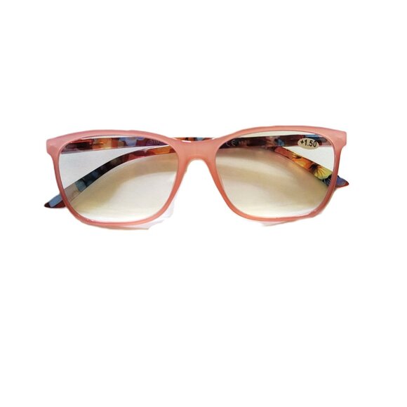 Reading Glasses Blue Light Blocking Spring Hinge Fashion Floral Print 1.5 - Picture 4 of 7